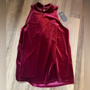 Abercrombie and fitch red holiday top.